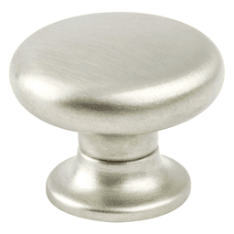30mm Valencia Round Knob, Brushed Nickel