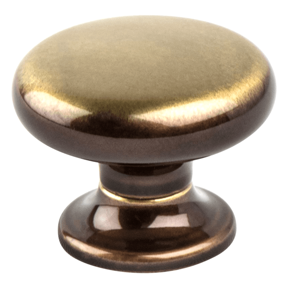 30mm Valencia Round Knob, Brushed Bronze