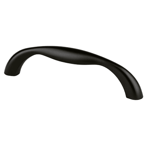 3-25/32" Valencia Rounded Handle Pull, Matte Black