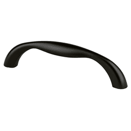 3-25/32" Valencia Rounded Handle Pull, Matte Black