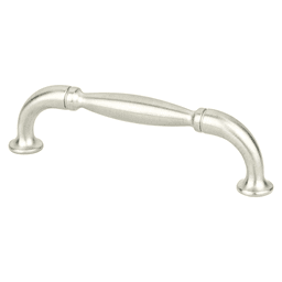96mm Euro Classica Handle Pull, Brushed Nickel