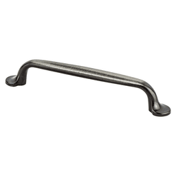 128mm Euro Classica Handle Pull, Brushed Tin