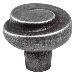 30mm Sonata Round Knob, Rustic Iron