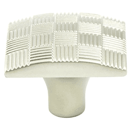 1-1/8" Virtuoso Small Square Knob, Satin Nickel
