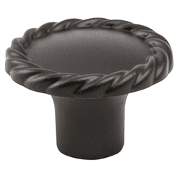 1-3/8" Maestro Round Knob, Rubbed Bronze