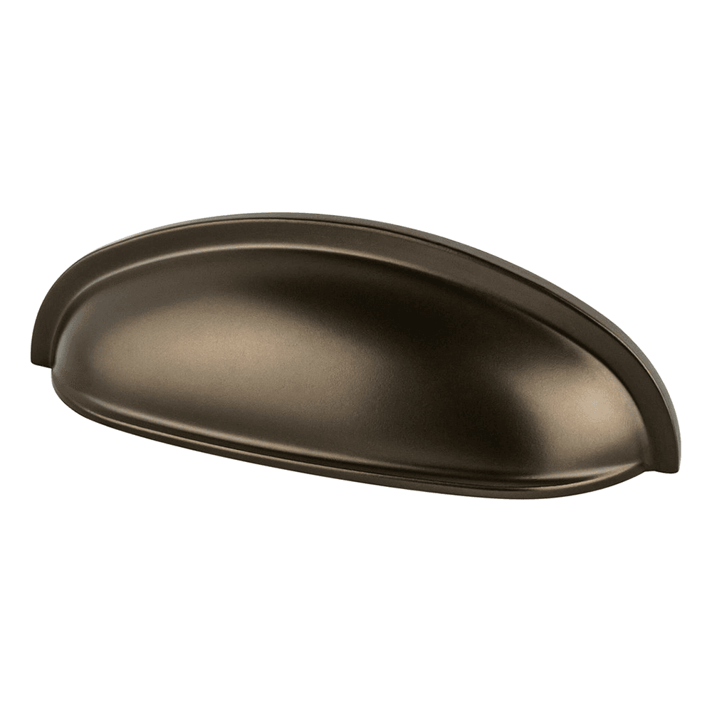 3" Adagio Cup Pull, Oil-Rubbed Bronze