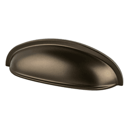 3" Adagio Cup Pull, Oil-Rubbed Bronze