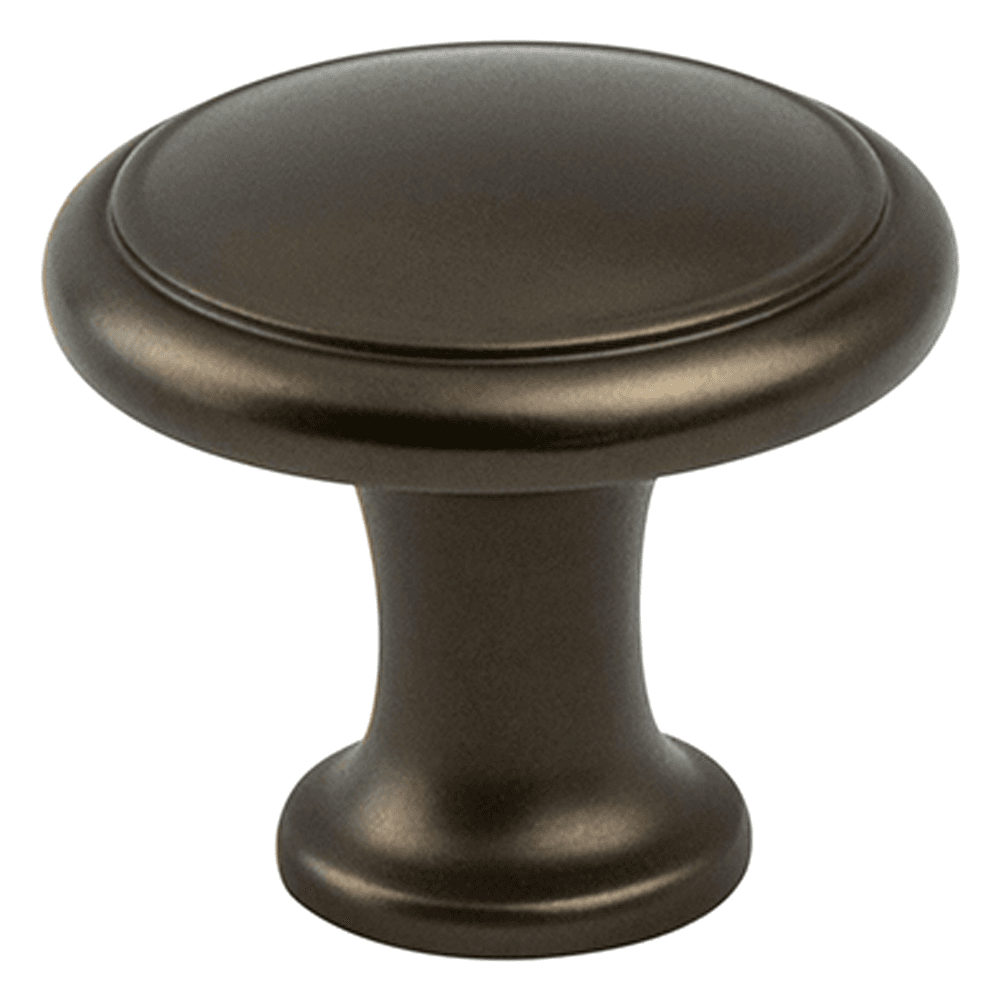 1-1/8" Adagio Round Knob, Oil-Rubbed Bronze
