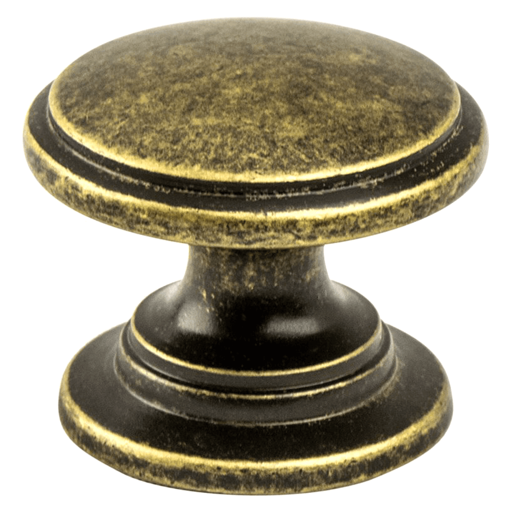 1-3/16" Andante Round Knob, Dull Bronze