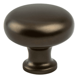 1-1/4" Adagio Round Knob, Oil-Rubbed Bronze