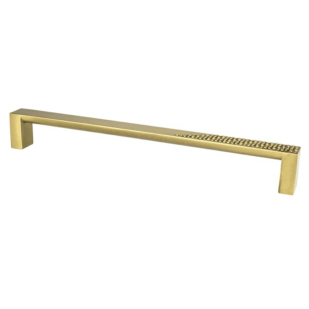 8-13/16" Roque Handle Pull, Modern Brushed Gold