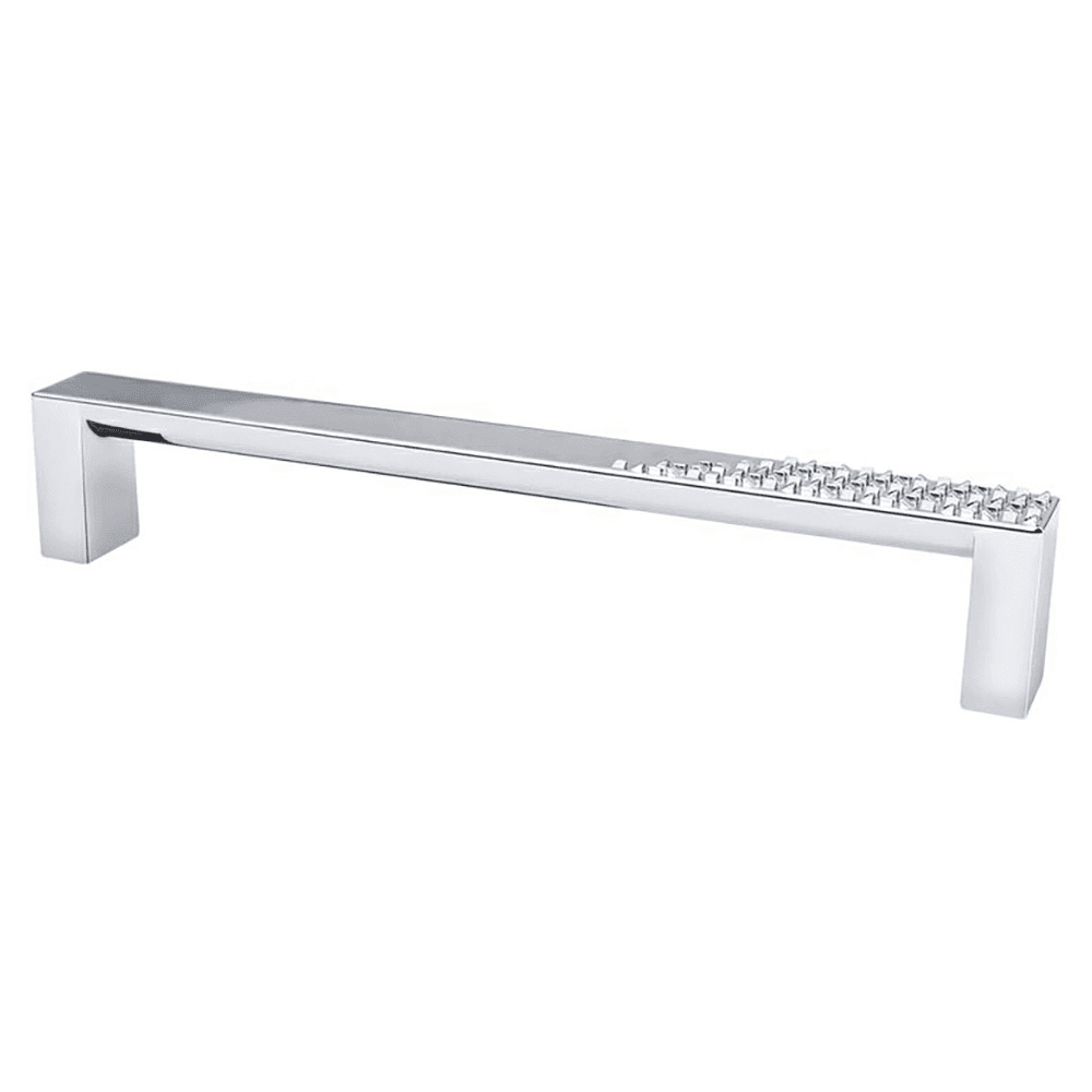 6-5/16" Roque Handle Pull, Polished Chrome