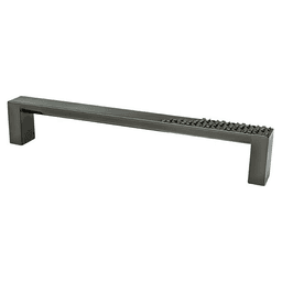 6-5/16" Roque Handle Pull, Black Nickel