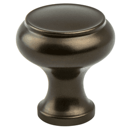31mm Fort‚ Round Knob, Oil-Rubbed Bronze