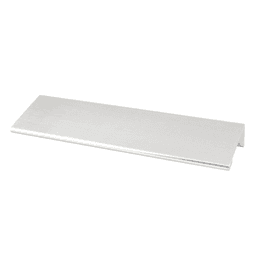 4-12/32" Contemporary Advantage Two Finger Pull, Brushed Nickel Look