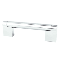 3-25/32" Contemporary Advantage Three Bar Pull, Polished Chrome