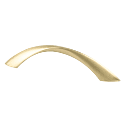 3-25/32" Contemporary Advantage Five Twisted Arch Pull, Champagne