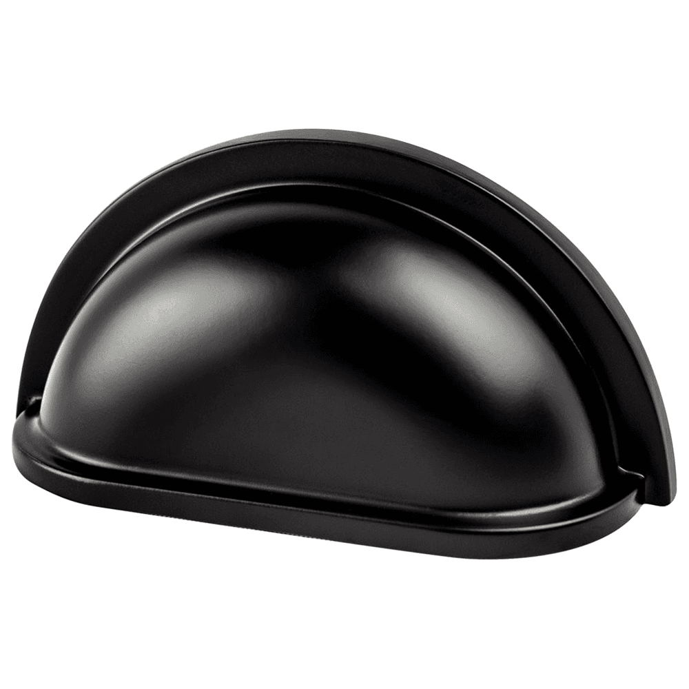 3" Advantage-3 Cup Pull, Matte Black