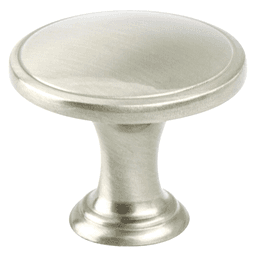 1-1/4" Oasis Mushroom Knob, Brushed Nickel