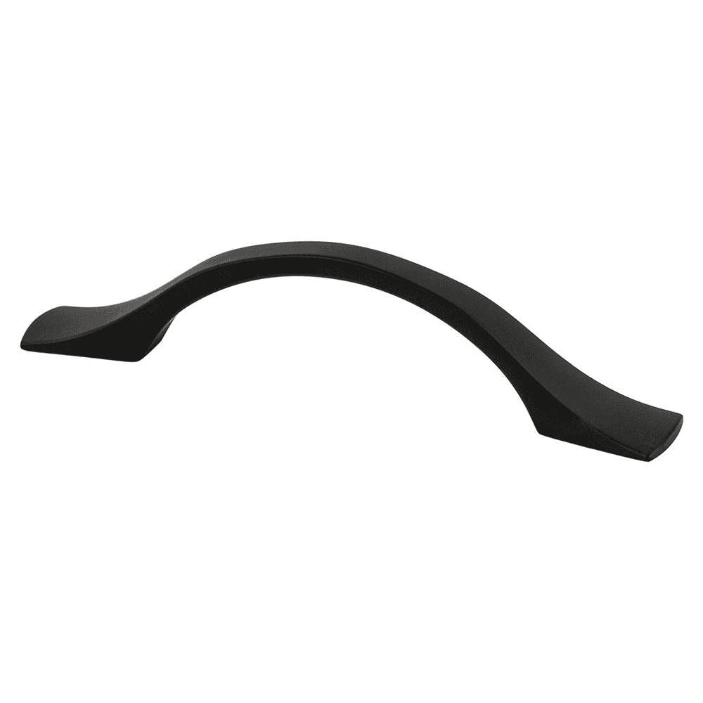 96mm Echo Handle Pull, Matte Black, 5-9/16" Length
