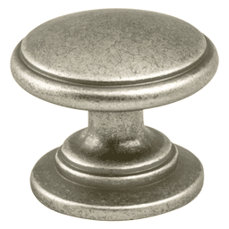1-3/16" Advantage Plus-5 Tiered Knob, Weathered Nickel
