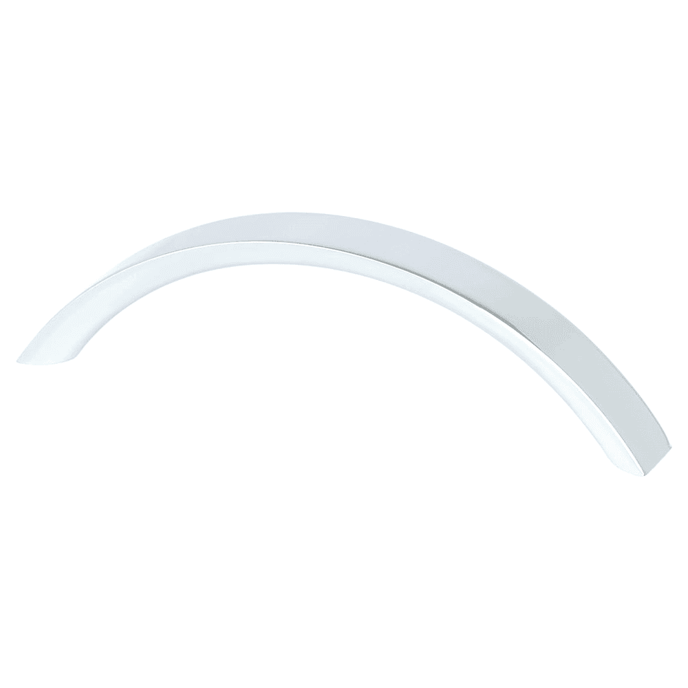 96mm Advantage Plus-7 Arch Pull, Polished Chrome, 4-1/16" Length