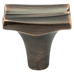 1-5/16" Puritan Rectangle Knob, Verona Bronze