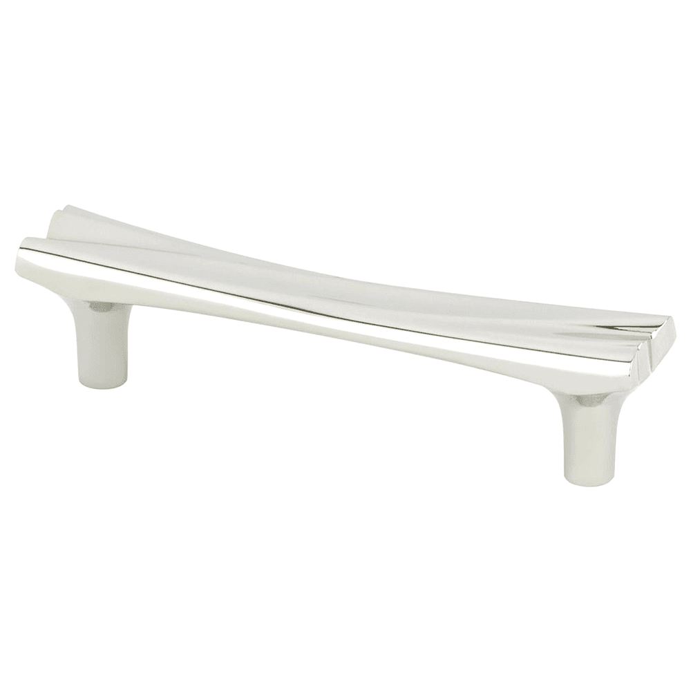 96mm Puritan Handle Pull, Polished Nickel, 4-11/16" Length