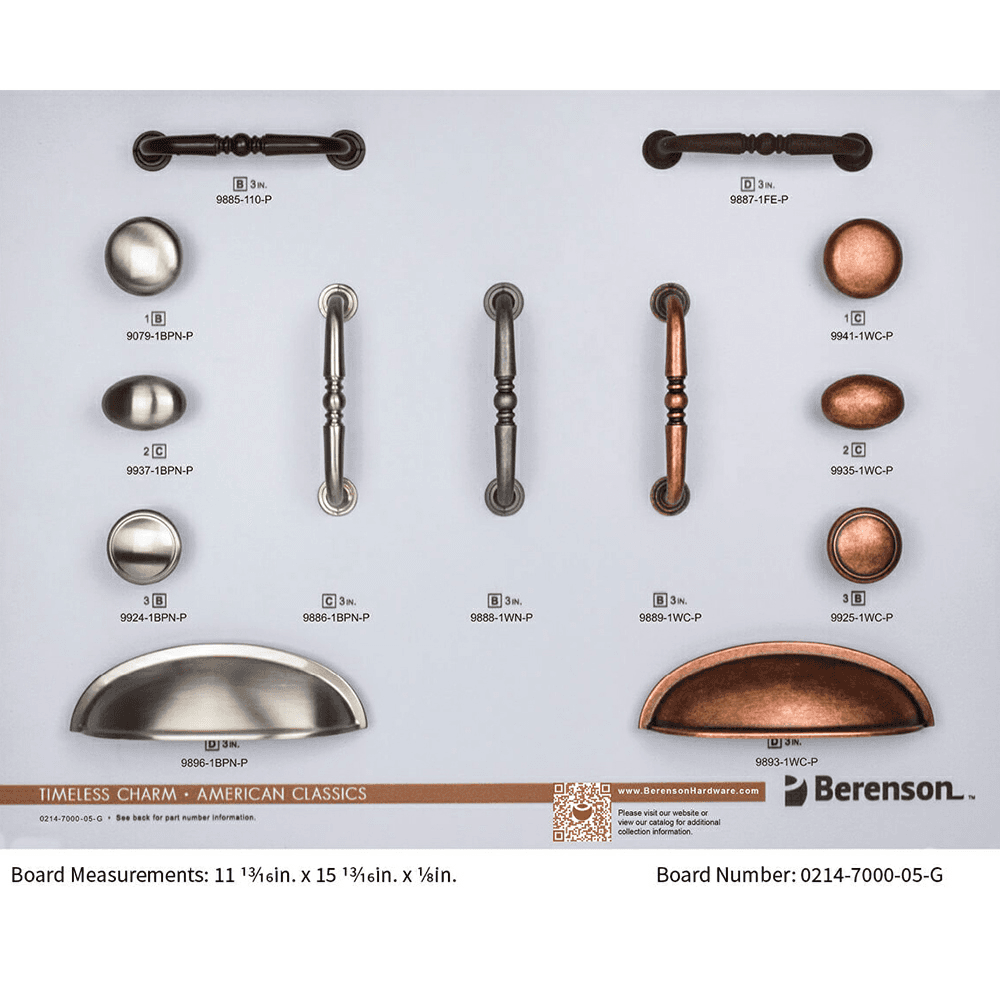 Berenson 11-3/4" x 15-3/4" American Classics Display Board