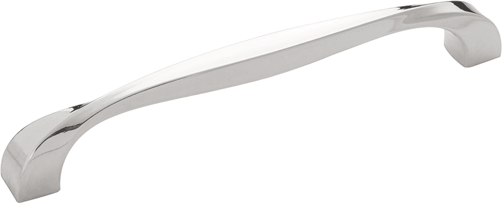 6-5/16" Twist Handle Pull, Polished Nickel