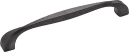 6-5/16" Twist Handle Pull, Black Iron (5/Box)