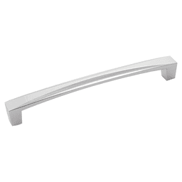 6-5/16" Crest Handle Pull, Chrome (10/Box)