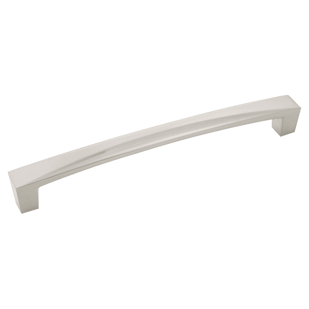 6-5/16" Crest Handle Pull, Satin Nickel (10/Box)