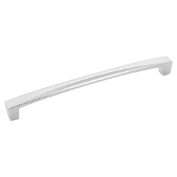 7-9/16" Crest Handle Pull, Chrome (10/Box)