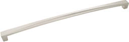 12" Crest Handle Pull, Satin Nickel (5/Box)