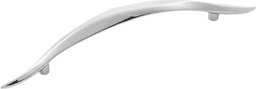 5-1/16" Willow Designer Pull, Polished Nickel
