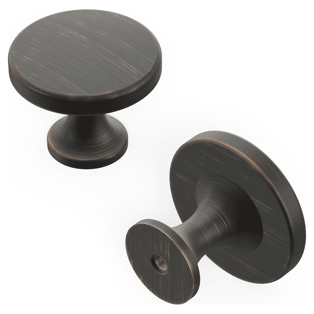 1-3/8" Forge Cabinet Knob, Vintage Bronze