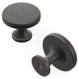 1-3/8" Forge Cabinet Knob, Vintage Bronze