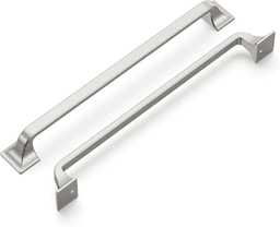 8-13/16" Forge Handle Pull, Satin Nickel (5/Box)