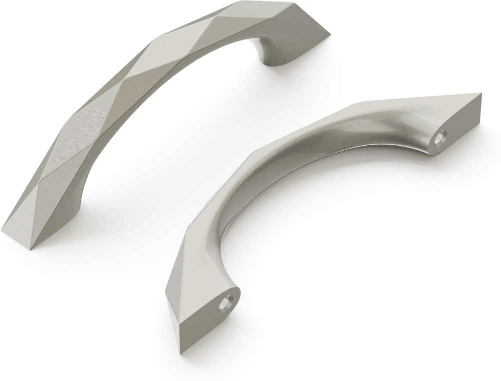 3" Karat Arch Pull, Satin Nickel (10/Box)
