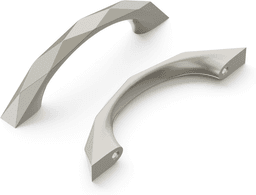 3" Karat Arch Pull, Satin Nickel