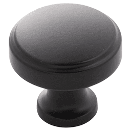 1-1/4" Piper Cabinet Knob, Matte Black
