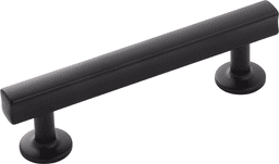 3-3/4" Woodward Bar Pull, Matte Black