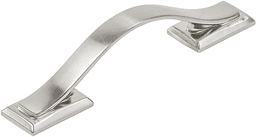 3" Dover Arch Pull, Satin Nickel