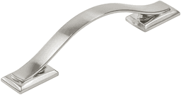3-3/4" Dover Arch Pull, Satin Nickel (10/Box)