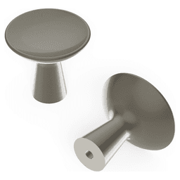 1-1/4" Maven Cabinet Knob, Satin Nickel
