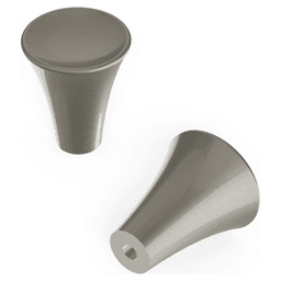 15/16" Maven Cabinet Knob, Satin Nickel