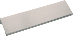 6-5/16" Rockford Finger Sleek/Smooth Pull, Satin Nickel