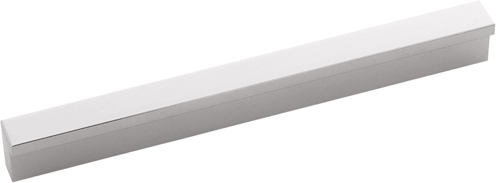 5-1/16" Streamline Rectangular Pull, Glossy Nickel (10/Box)