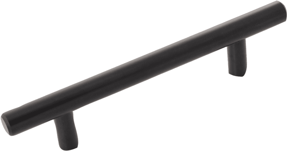 3-3/4" Bar pulls Cabinet Pull, Matte Black